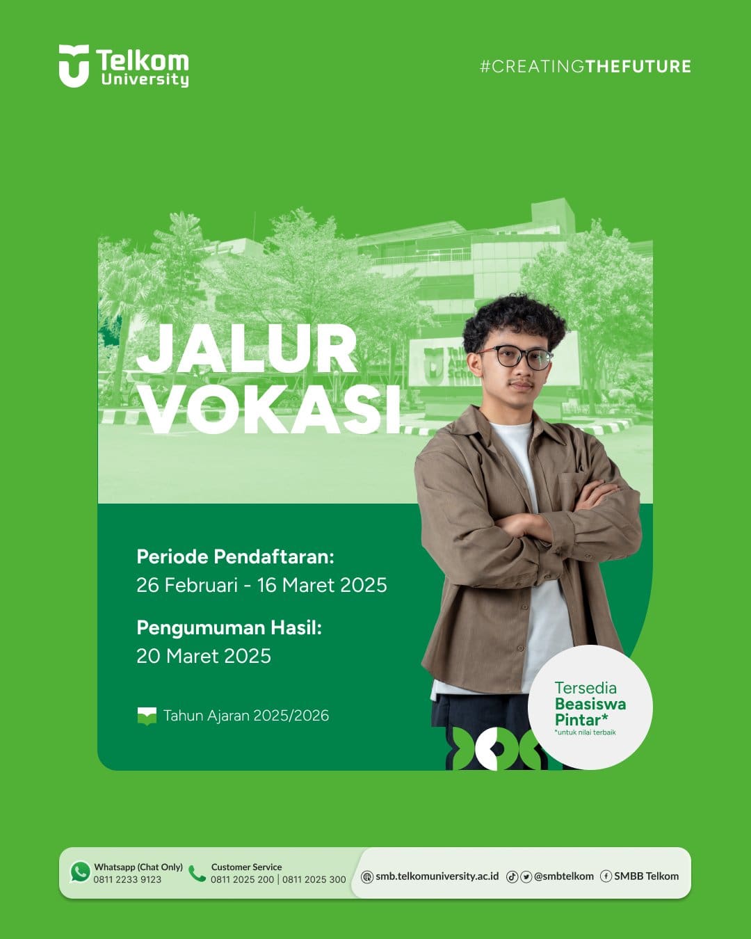 1740788007 BEASISWA JALUR VOKASI Dengan metode pembelajaran berbasis praktik kamu akan