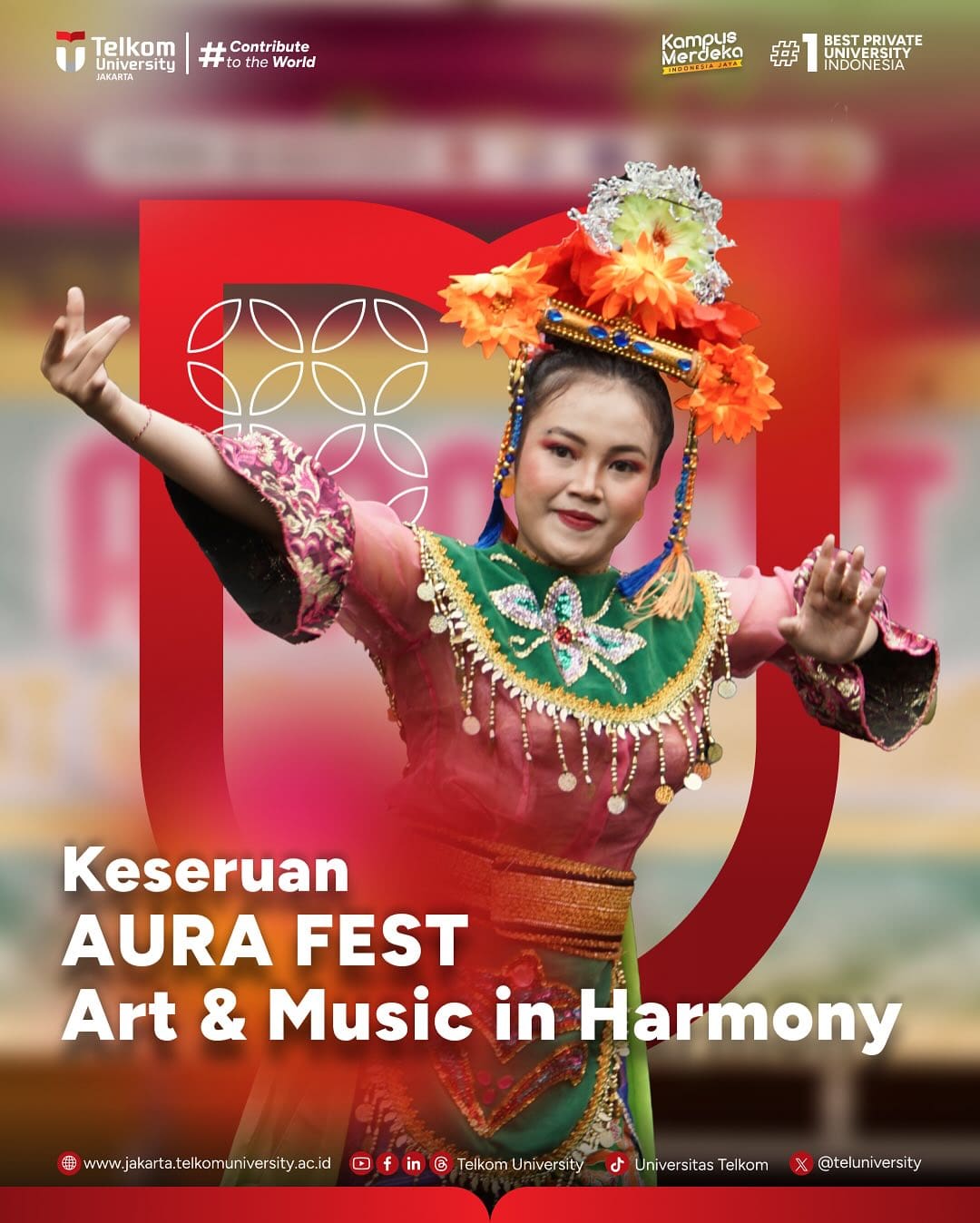 1741098860 HEI TelUtizen AURA FEST 2025 sukses menghadirkan euforia tanpa batas