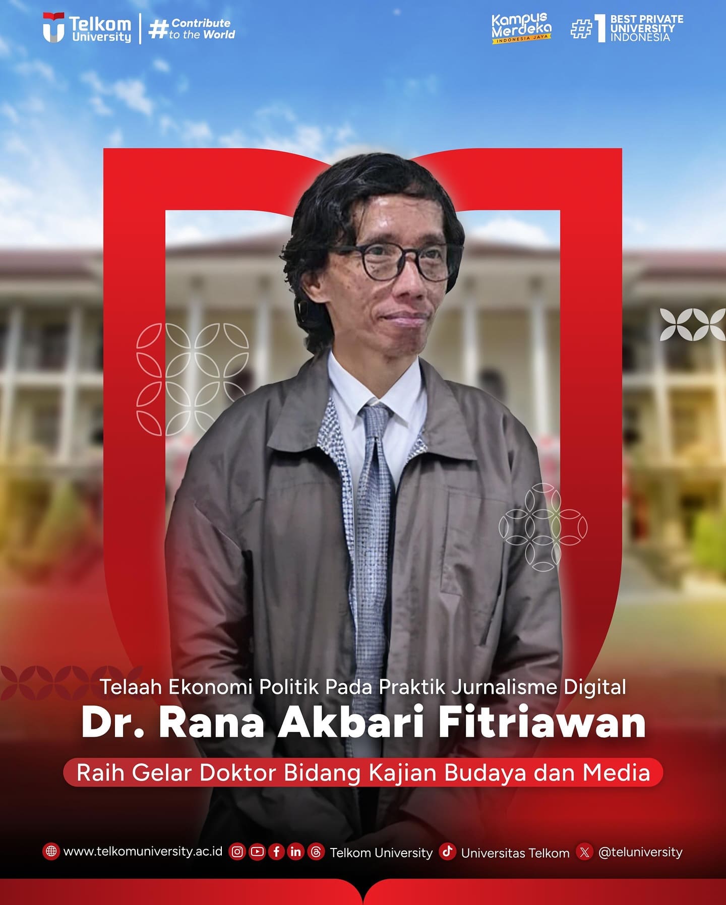 1741277648 HEI TelUtizen Dosen Fakultas Komunikasi dan Ilmu Sosial Dr Rana