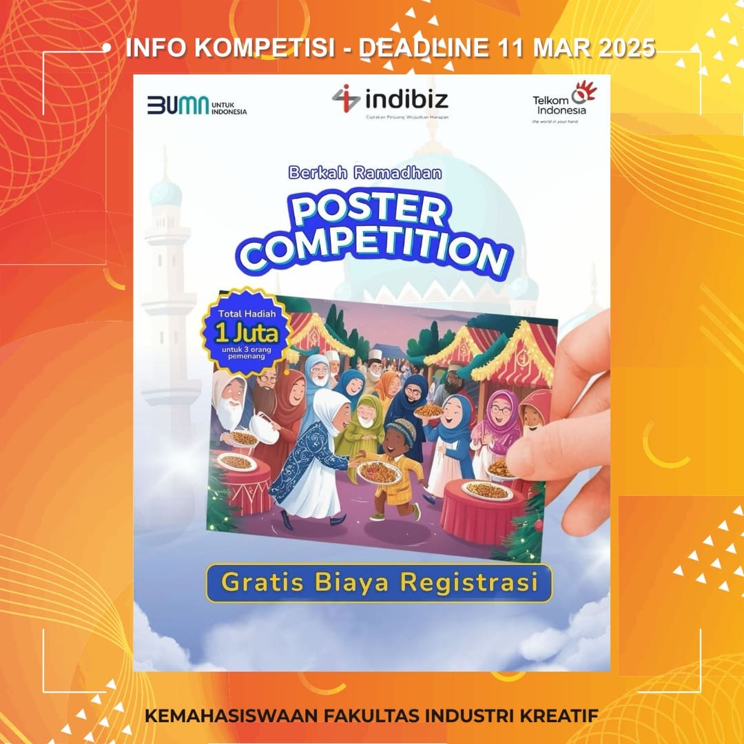 1741322738 INFO KOMPETISI Deadline 11 Mar 2025 More