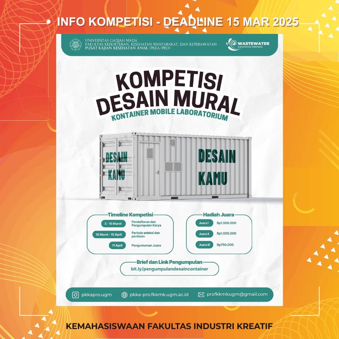 1742032473 INFO KOMPETISI Deadline 15 Maret 2025 More