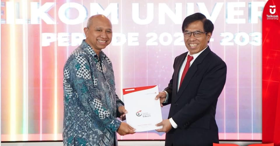 1742209779 Prof Dr Suyanto Resmi Dilantik Sebagai Rektor Telkom University Periode
