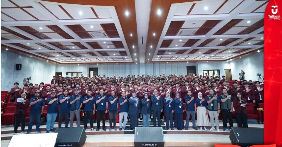 Telkom University Gelar Pelantikan Ormawa dan Pembukaan LKMM 2025