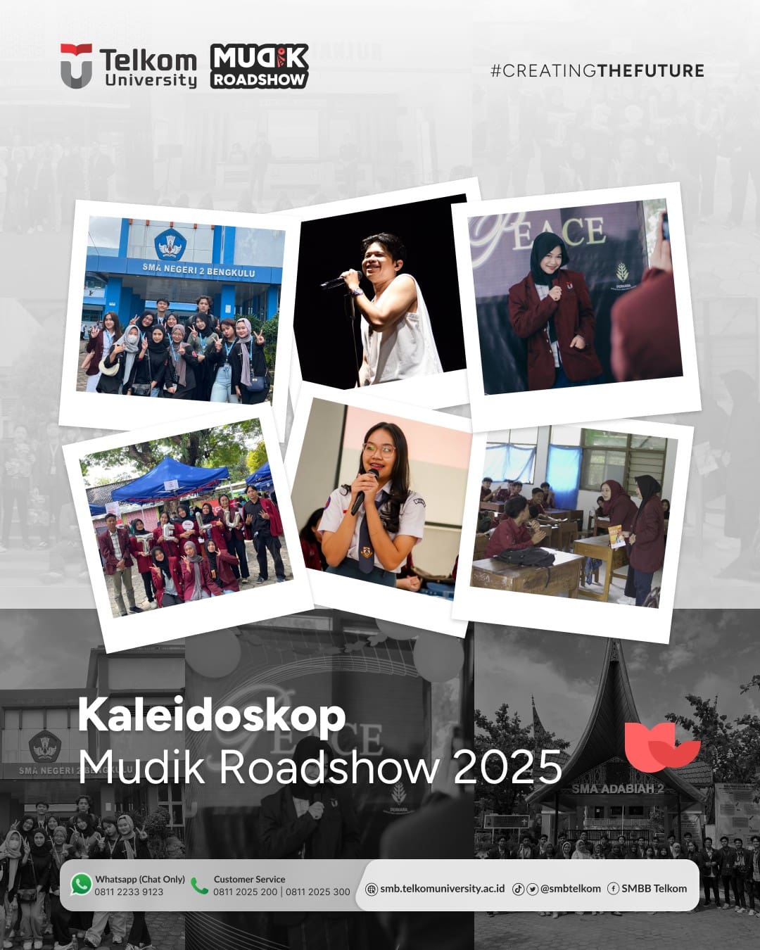 Throwback Mudik Roadshow 2025 Telkom University bersama komunitas daerah mahas