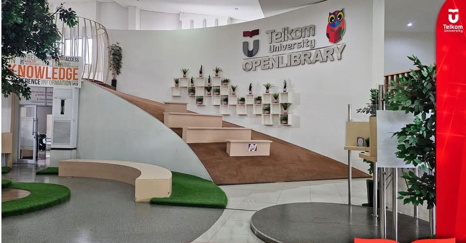 Lebih Dekat dengan Tel-U Open Library, Perpustakaan Inovatif Berbasis Digital Mi