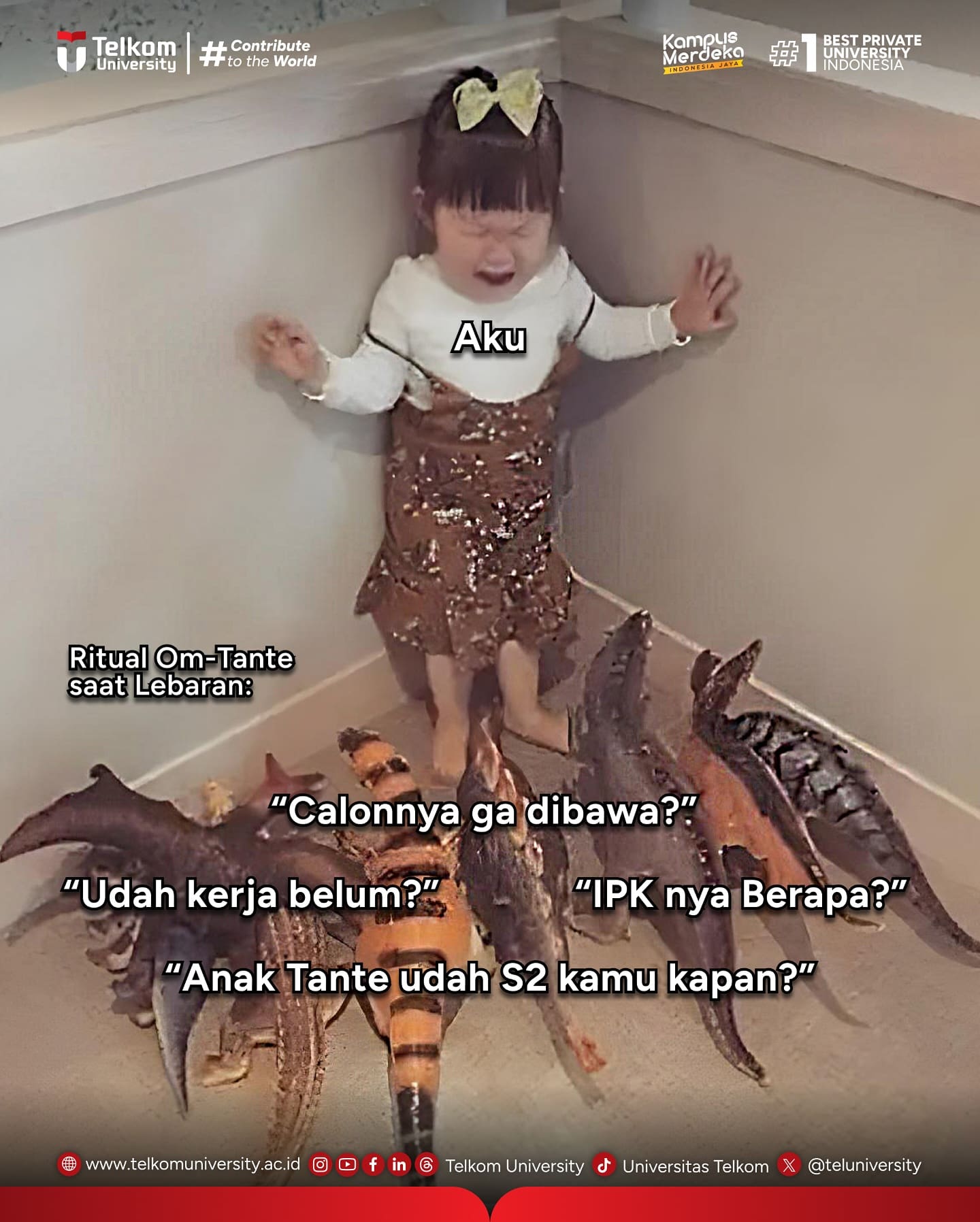 HEI TelUtizen! Selamat berkumpul dengan keluarga besar yaa TelUtizen, momen