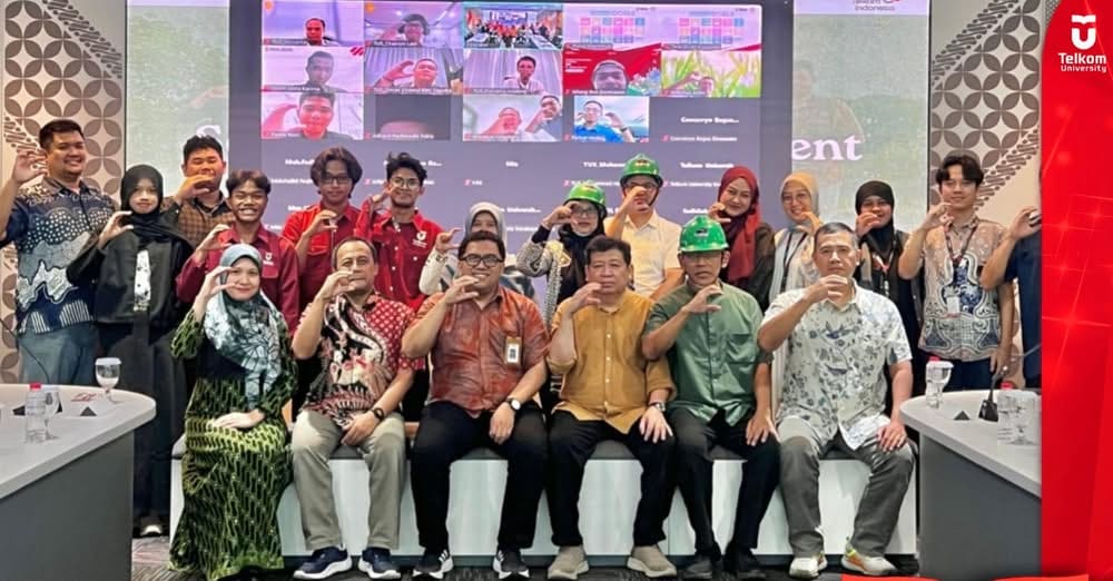 Peringati Hari Bumi 2025, Telkom Indonesia dan Telkom University Gelar Pengukura