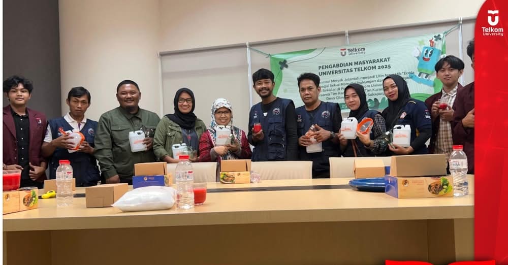 Mahasiswa Telkom University Ubah Minyak Jelantah Jadi Lilin Aromatik Pengusir La