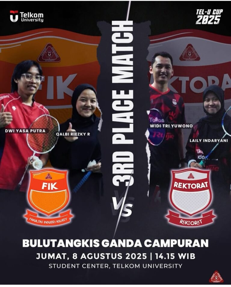 Semangat Strategi di Lapangan Bulutangkis TEL U CUP 2025 15