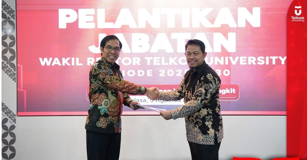 Telkom University Lantik Wakil Rektor Bidang Sumber Daya