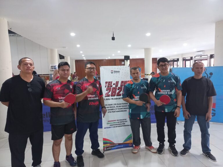 Tenis Meja Rektorat TelU Cup 2025