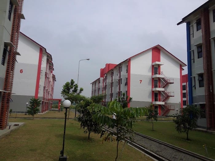 gedung asrama telkom university