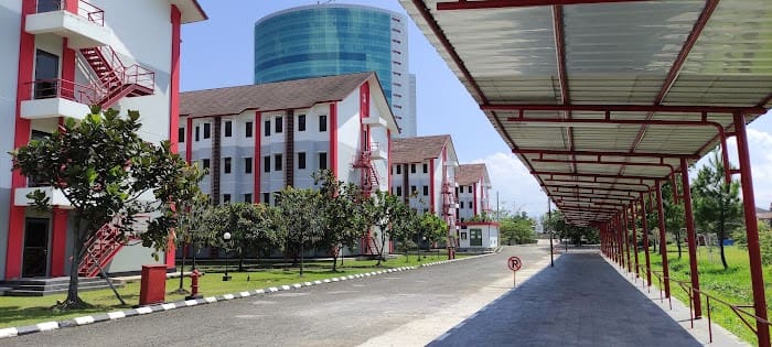 gedung asrama telkom university