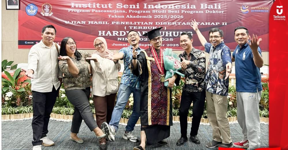 Dr. Hardy Adiluhung, Raih Gelar Doktor di ISI Bali, Teliti Desain Panser Anoa Se