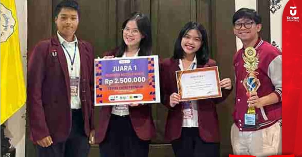 Mahasiswa S1 Sistem Informasi Telkom University Kampus Jakarta Berhasil Raih Jua