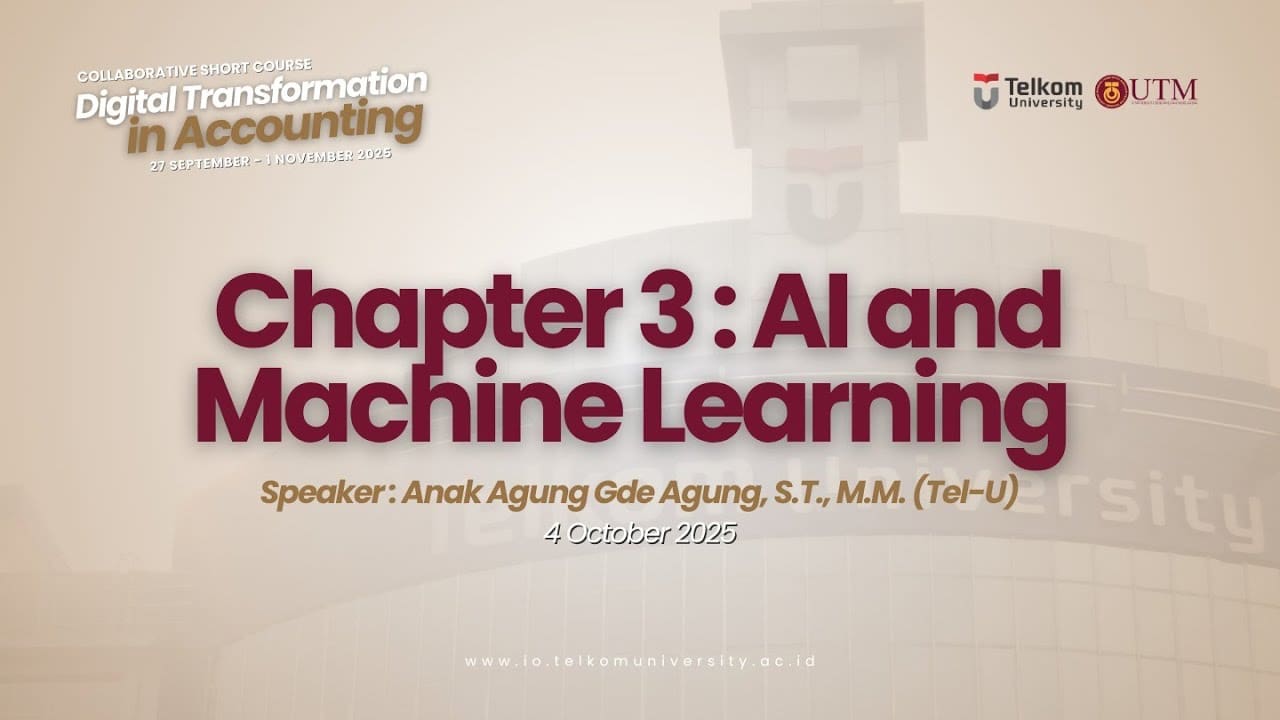 OCSC Digital Transformation in Accounting 2025 || Chapter 3: AI and ...