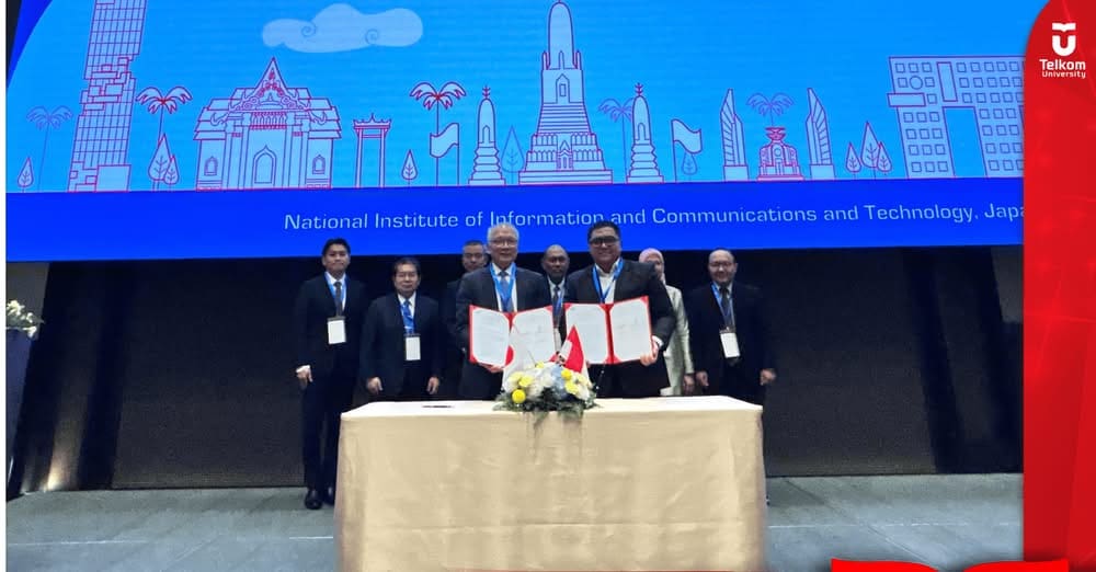 Tel-U dan NICT Jepang Perkuat Kolaborasi Riset Melalui MoU di Bidang Teknologi I