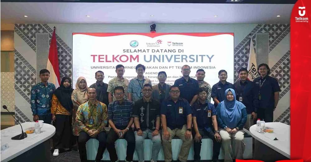 Penandatanganan MoU antara Telkom University dengan Universitas Borneo Tarakan,