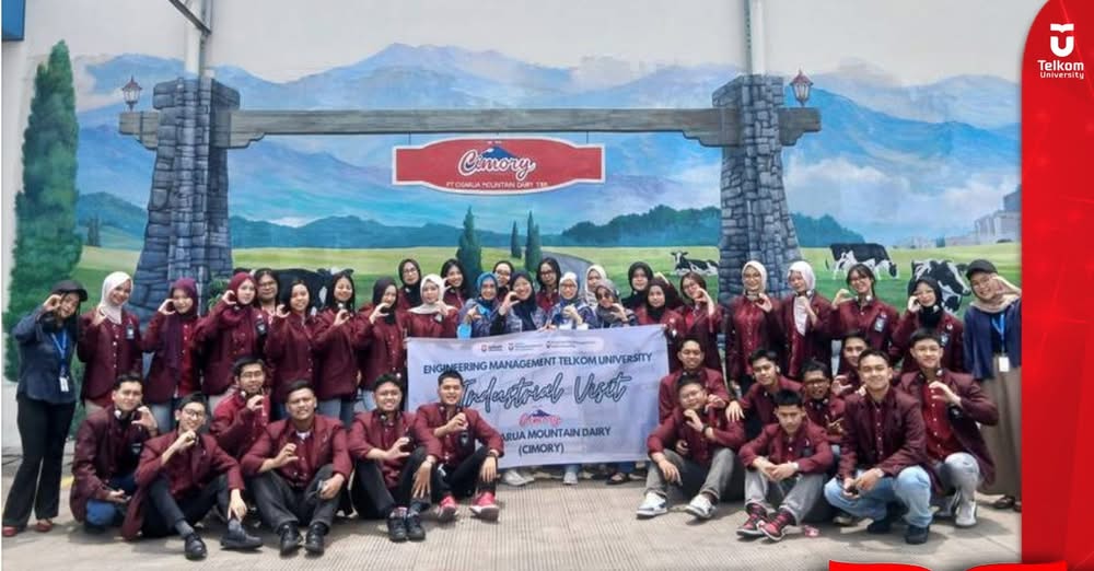 Siapkan Engineer Manajerial Masa Depan, Prodi MR Telkom University Gelar Kunjung