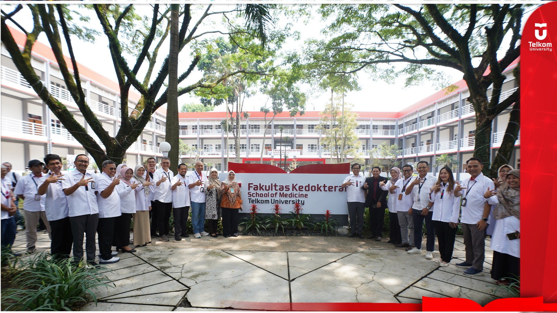 Ditjen SDM Kesehatan Tinjau Tel-U: Langkah Strategis Hadirkan Fakultas Kedoktera