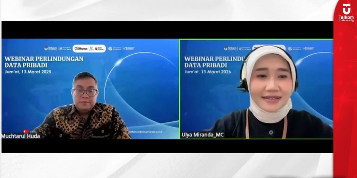 Tel-U Dorong Kesadaran Mahasiswa Lindungi Identitas Digital melalui Webinar Perl