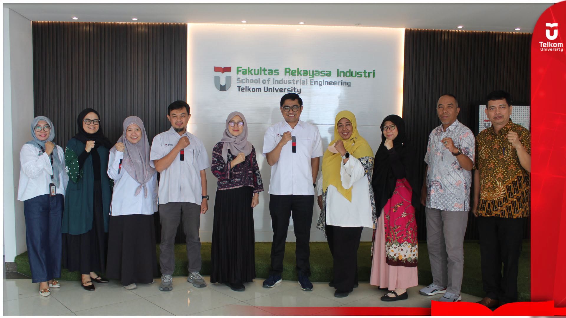 FRI Telkom University Sambut Delegasi Universitas Sahid untuk Benchmarking Penge