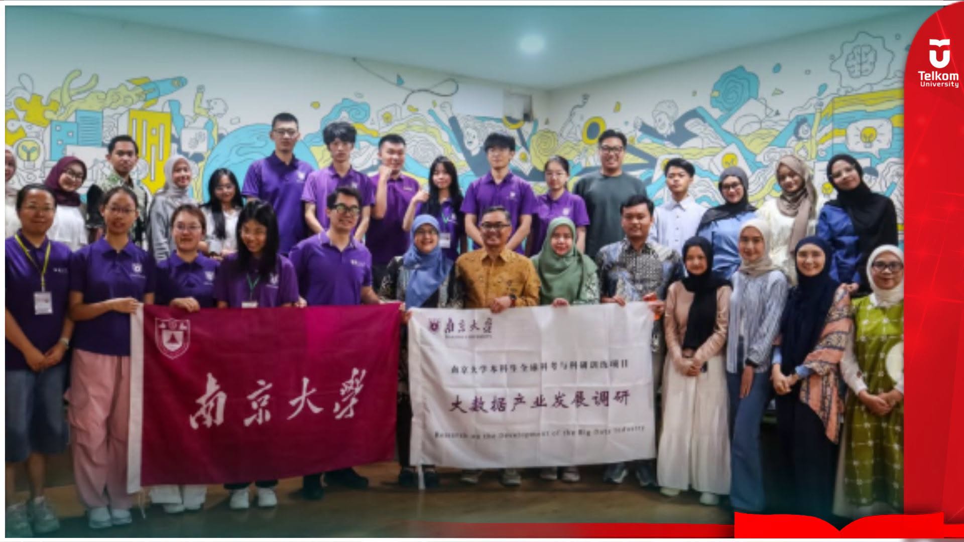 Perkuat Internasionalisasi Pendidikan, FEB Telkom University Gelar Short Course