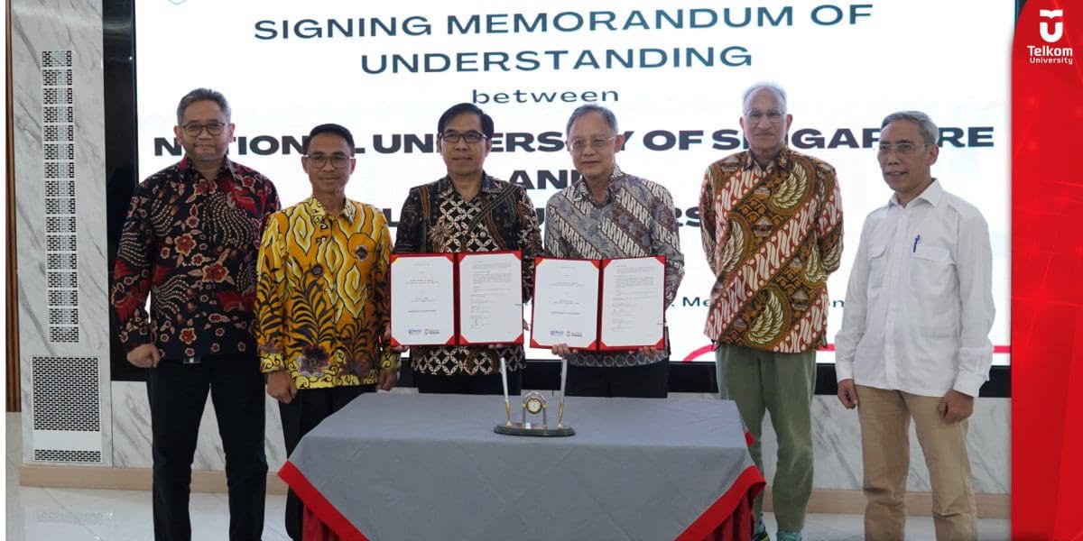Telkom University dan National University of Singapore Perkuat Kolaborasi Global